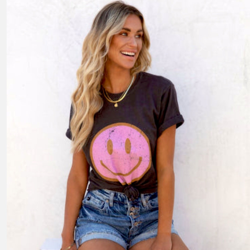 Vici vintage smiles cotton tee